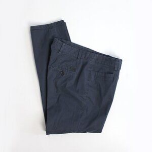 PRADA black casual Chino crop Pants womens 46 IT / 4 - 6 US 32 waist / 26 ins